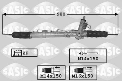 7176040 SASIC Рулевой механизм