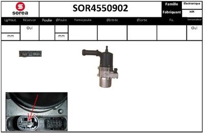 SOR4550902 EAI Гидравлический насос, рулевое управление