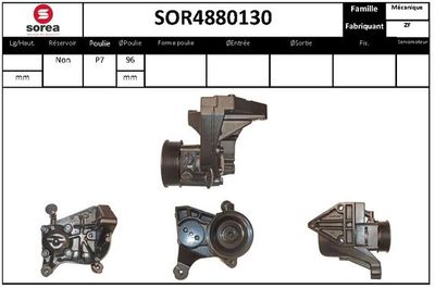 SOR4880130 EAI Гидравлический насос, рулевое управление