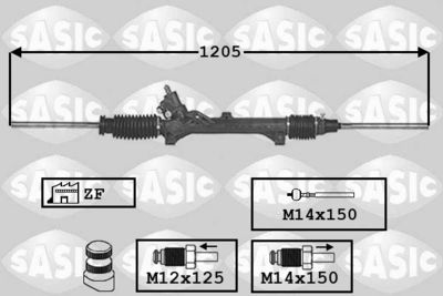 7170016 SASIC Рулевой механизм