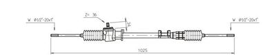 FO4003 GENERAL RICAMBI Рулевой механизм