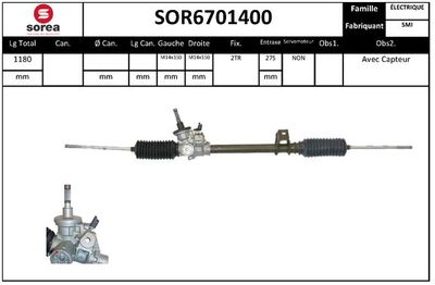 SOR6701400 EAI Рулевой механизм