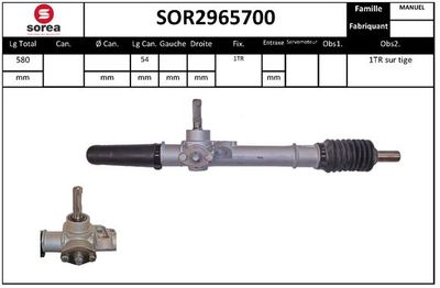 SOR2965700 EAI Рулевой механизм