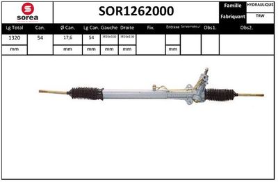 SOR1262000 EAI Рулевой механизм