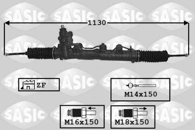 7006159 SASIC Рулевой механизм