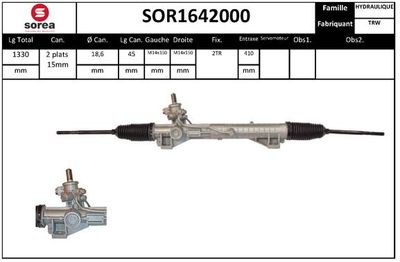 SOR1642000 EAI Рулевой механизм