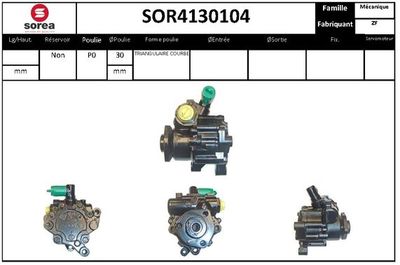 SOR4130104 EAI Гидравлический насос, рулевое управление