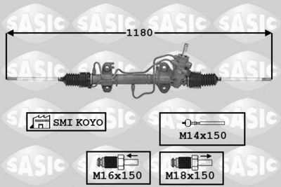 7006120 SASIC Рулевой механизм