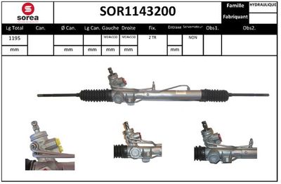 SOR1143200 EAI Рулевой механизм