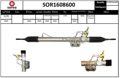 SOR1608600 EAI Рулевой механизм