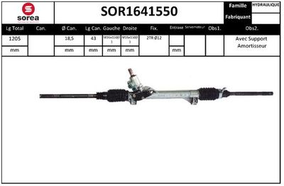 SOR1641550 EAI Рулевой механизм