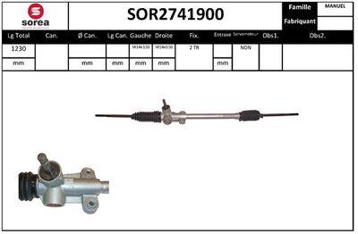 SOR2741900 EAI Рулевой механизм