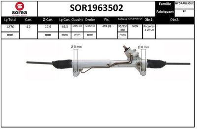 SOR1963502 EAI Рулевой механизм