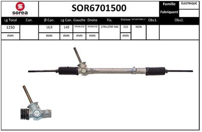 SOR6701500 EAI Рулевой механизм