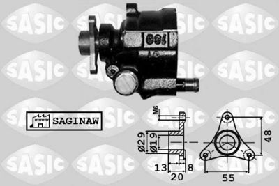 7074001 SASIC Гидравлический насос, рулевое управление