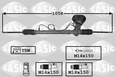 7006173 SASIC Рулевой механизм