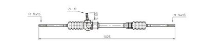 FI4007 GENERAL RICAMBI Рулевой механизм