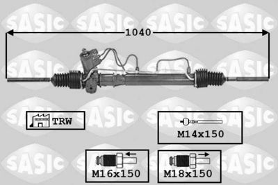 7006104 SASIC Рулевой механизм