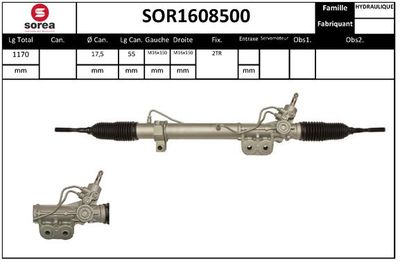 SOR1608500 EAI Рулевой механизм