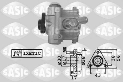 7076051 SASIC Гидравлический насос, рулевое управление