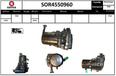 SOR4550960 EAI Гидравлический насос, рулевое управление