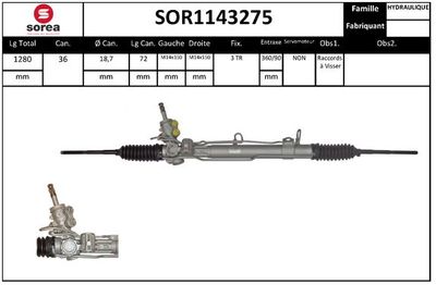 SOR1143275 EAI Рулевой механизм