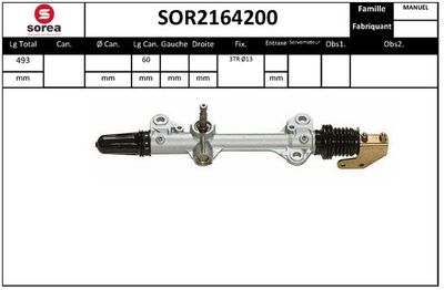 SOR2164200 EAI Рулевой механизм