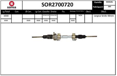 SOR2700720 EAI Рулевой механизм