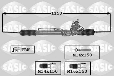 7006162 SASIC Рулевой механизм