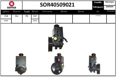 SOR40509021 EAI Гидравлический насос, рулевое управление