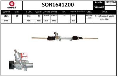 SOR1641200 EAI Рулевой механизм