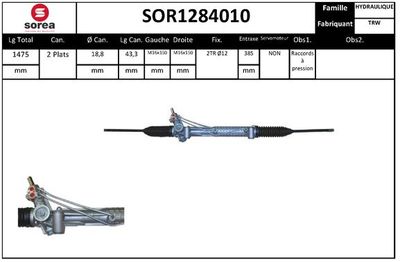 SOR1284010 EAI Рулевой механизм