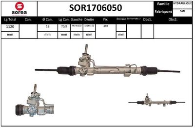 SOR1706050 EAI Рулевой механизм