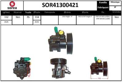 SOR41300421 EAI Гидравлический насос, рулевое управление