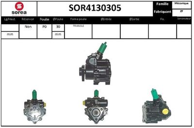 SOR4130305 EAI Гидравлический насос, рулевое управление