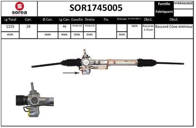 SOR1745005 EAI Рулевой механизм