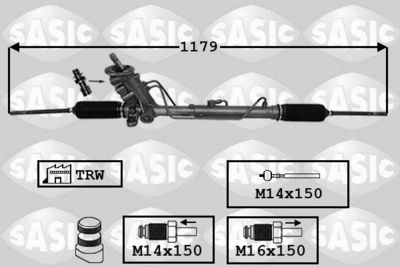 7006155 SASIC Рулевой механизм