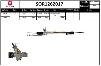 SOR1262017 EAI Рулевой механизм