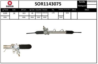 SOR1143075 EAI Рулевой механизм