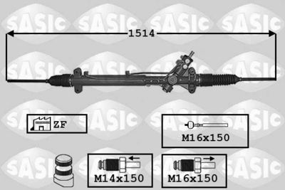 7006048 SASIC Рулевой механизм