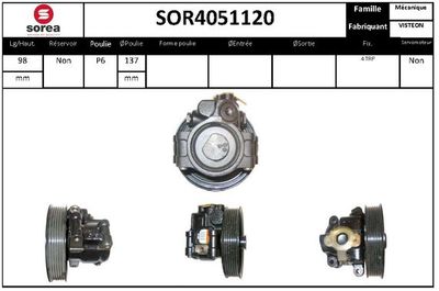 SOR4051120 EAI Гидравлический насос, рулевое управление