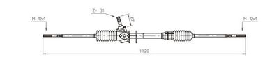 SK4001 GENERAL RICAMBI Рулевой механизм