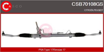 CSB70108GS CASCO Рулевой механизм