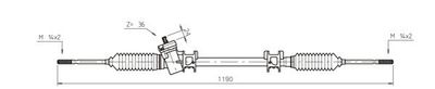 VO4001 GENERAL RICAMBI Рулевой механизм