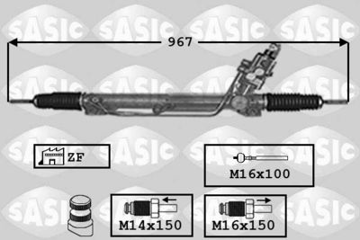 7006015 SASIC Рулевой механизм