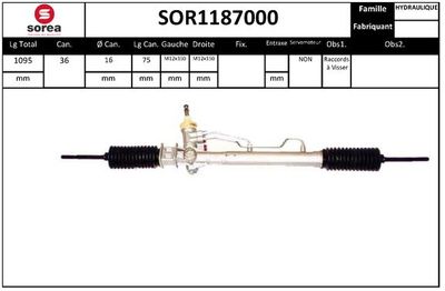 SOR1187000 EAI Рулевой механизм