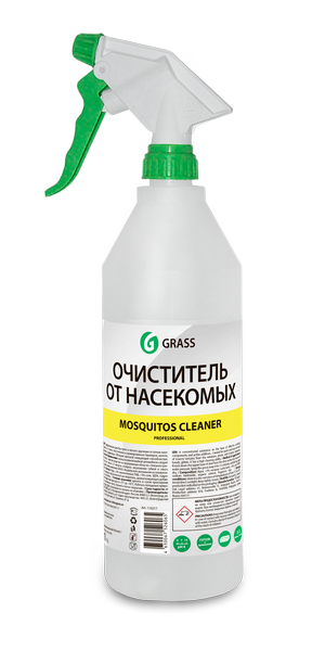 очиститель следов насекомых! Mosquitos Cleaner professional (с проф. тригером) 1л