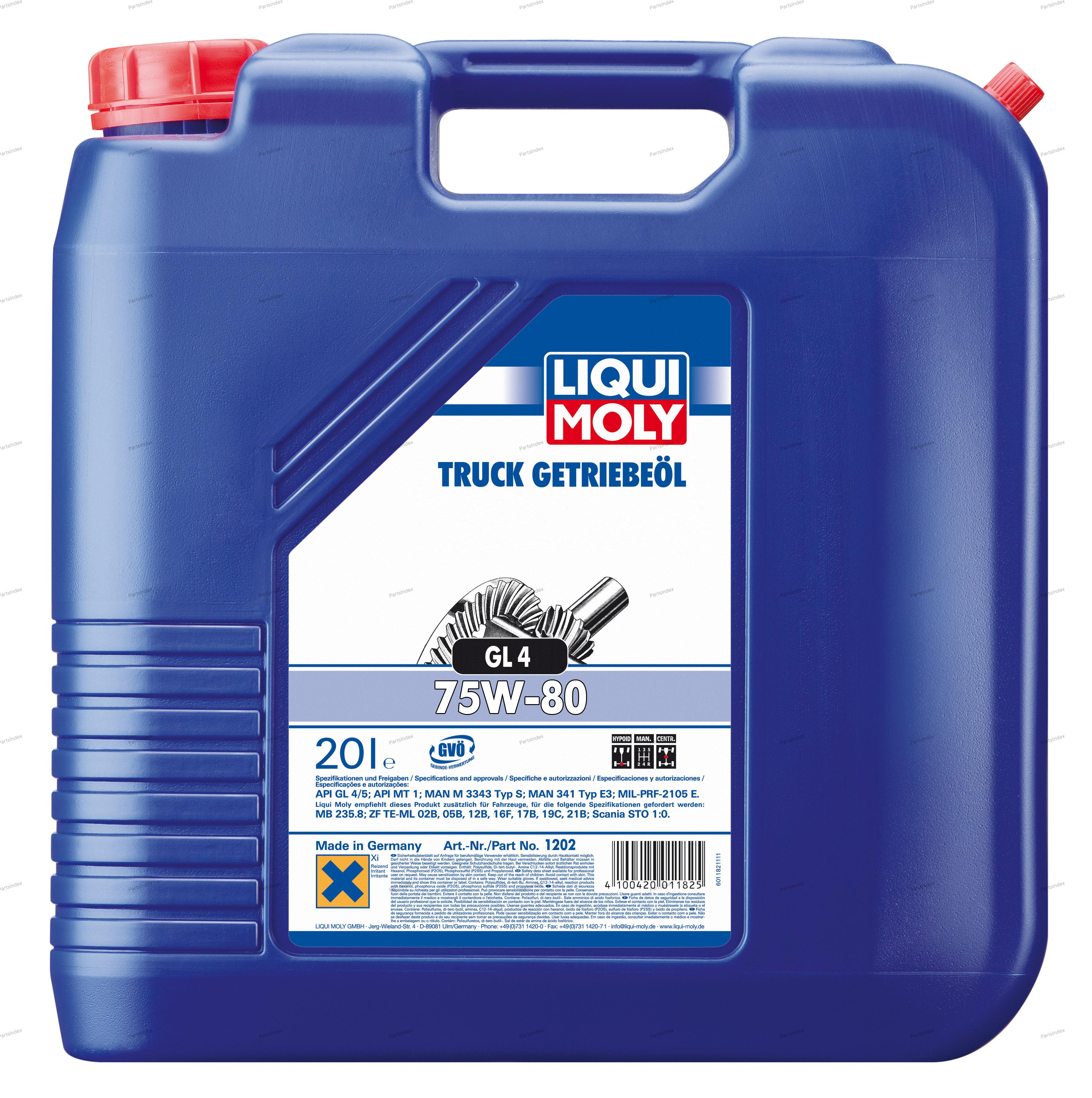 Масло трансмиссионное МКПП LIQUI MOLY - 1202