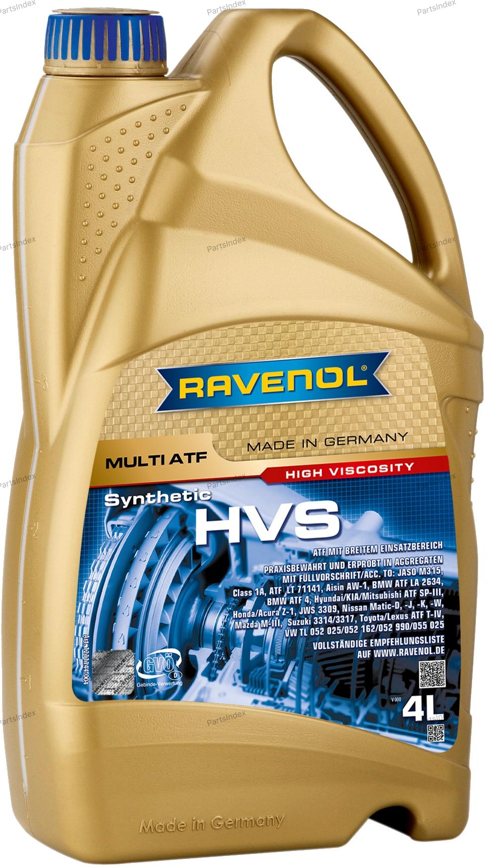 Масло трансмиссионное АКПП RAVENOL - 1211144004