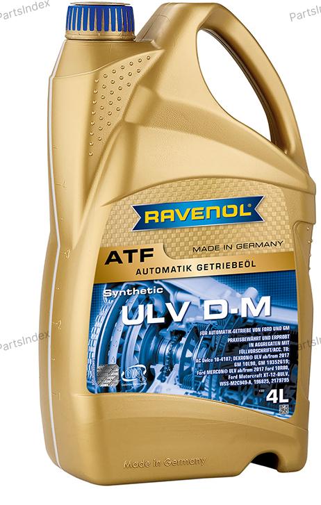 Масло трансмиссионное АКПП RAVENOL - 1212108004